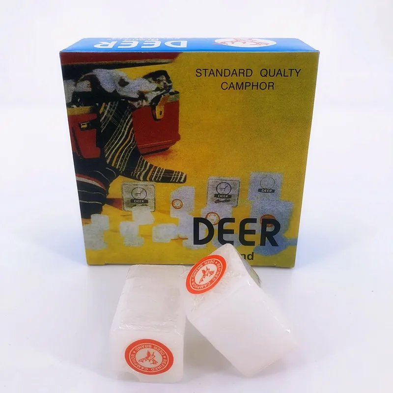 Eco-Friendly Feature and 3 years Shelf date 96% Pure Camphor Tablets