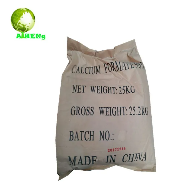 Высокое качество белый кристалл 98% мин корма класса кормовой добавки кальция формиат для птицы
