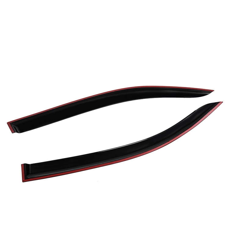 Thailand Style Acrylic Rain Shield Car Window Visor for 2015-2021 Everest SUV Accessories