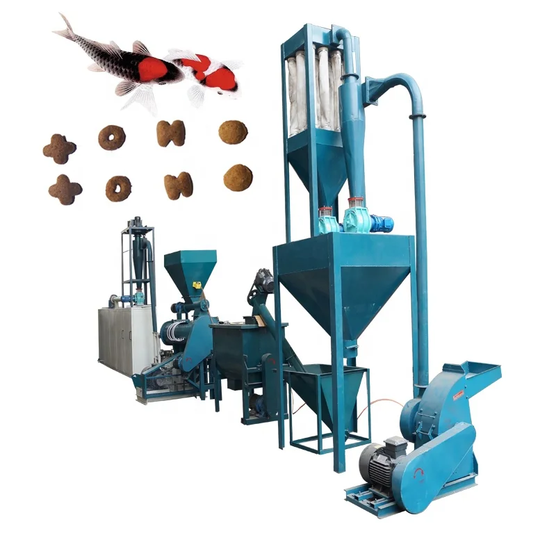Небольшая линия по производству корма для домашних животных