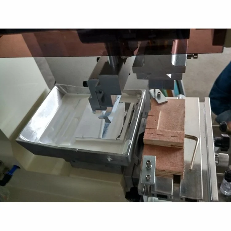 Pen/Mug/Cup/Glass breaker/perfume bottle Pad Printing Machine, Pneumatic Single Color Pad Printing Machine