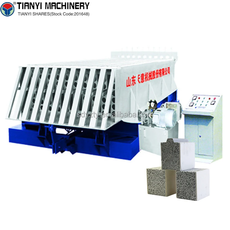 Automatic wall panel production line/eps cement wall panel sandwich board machine