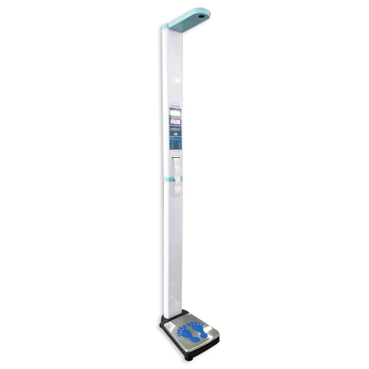 High Clear LED Height Weight Screen Tape Measure Digital Folding Ruler with Data Thermal Printer