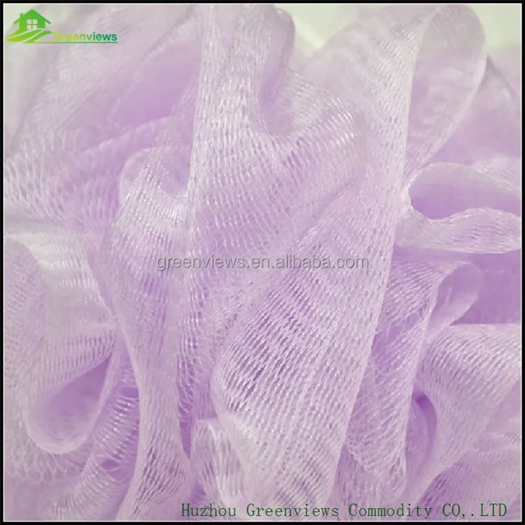 
 Alibaba, полиэтиленовый сетчатый спонж для ванны, спонж для ванны и душа с веревкой, отшелушивающий шар/цветок для тела  