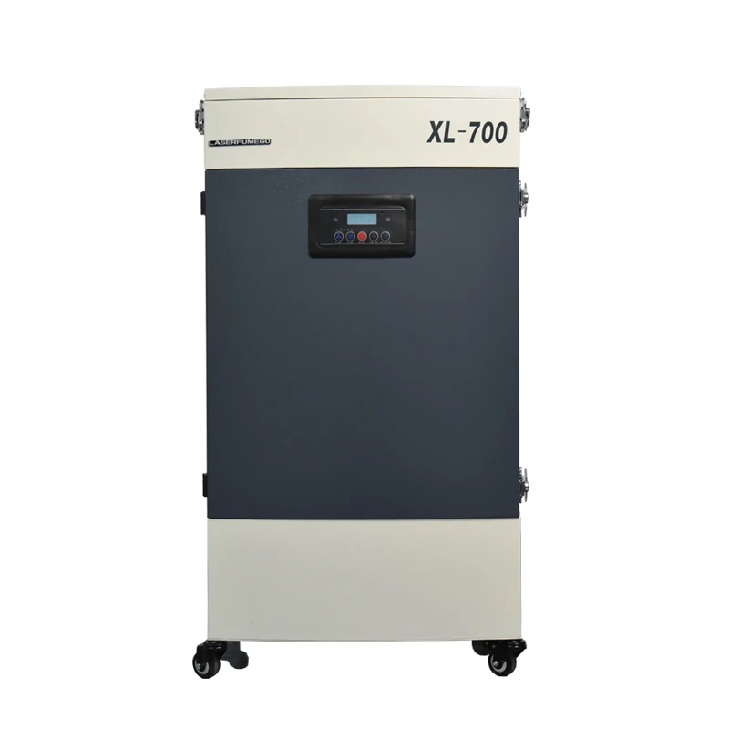 
Fume Clear XL-700 Air Lab Dust Collector 70kg,70kg AC 110-220V 6 Layers 570m3/h 550*415*1070mm CE ISO CN;GUA Online Support 700W 
