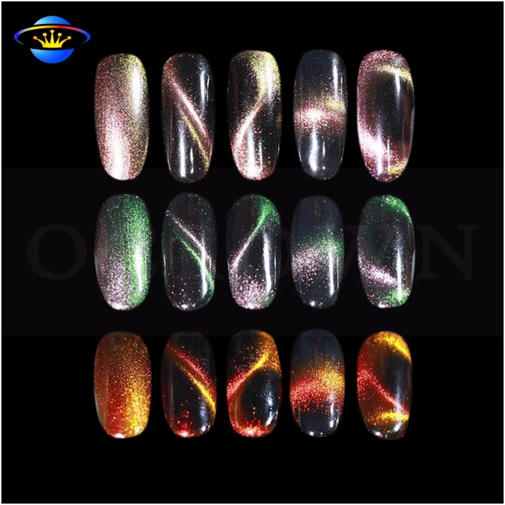 Chameleon Magnetic Pearl Pigment Nail Polish Mica Pigment Powder