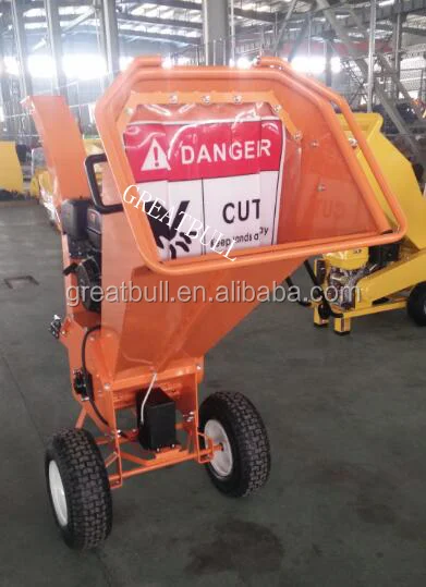  Бензиновый 4-тактный садовый Шредер измельчитель 9hp деревянный chipper