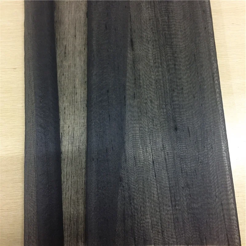 100% Шелковая окрашенная тканая ткань Dupinon из органзы