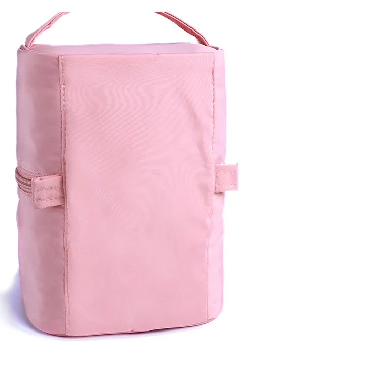 Waterproof cosmetic bag wholesale cylinder portable waterproof toiletry bag large capacity cosmetics collection bag