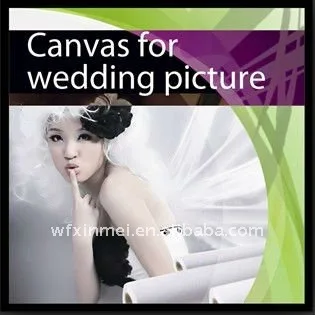 desktop canvas Matte Cotton Canvas, Photo Printing on Roll Canvas Fabric, Use Any Inkjet Printer