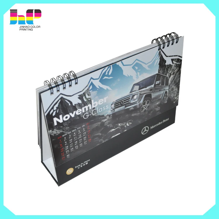 2024 Custom table calendar Personal Desk Calendar printing