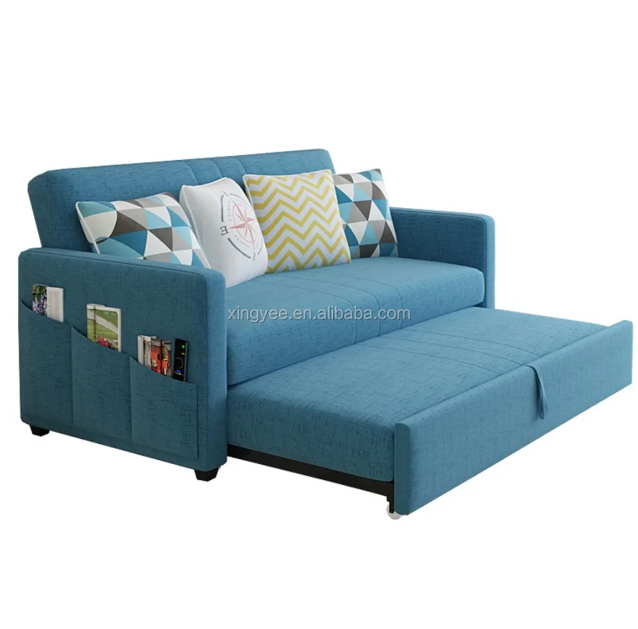 
Sofa Cum Bed Living room Furniture Fabric transformer sofa bed hotel single seat folding sofa bed 