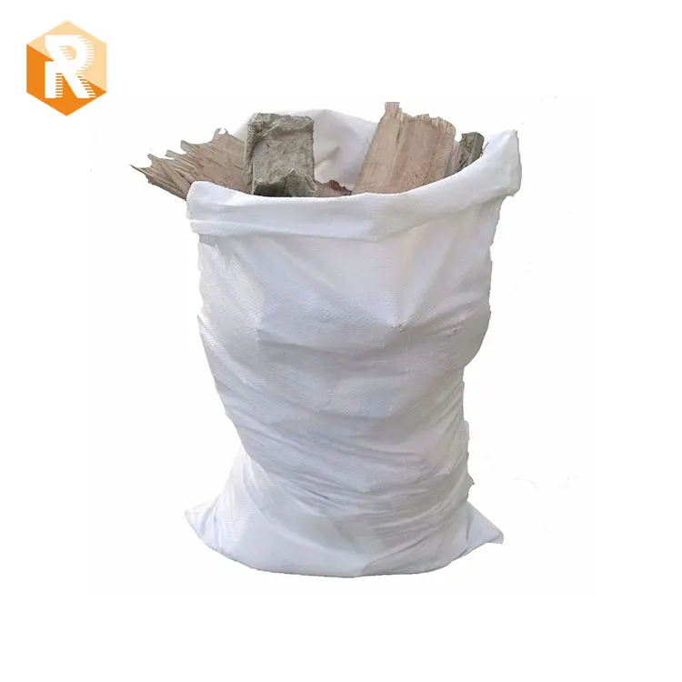 Polypropylene woven Wheat flour bags for 25kg 50kg white pp woven bag