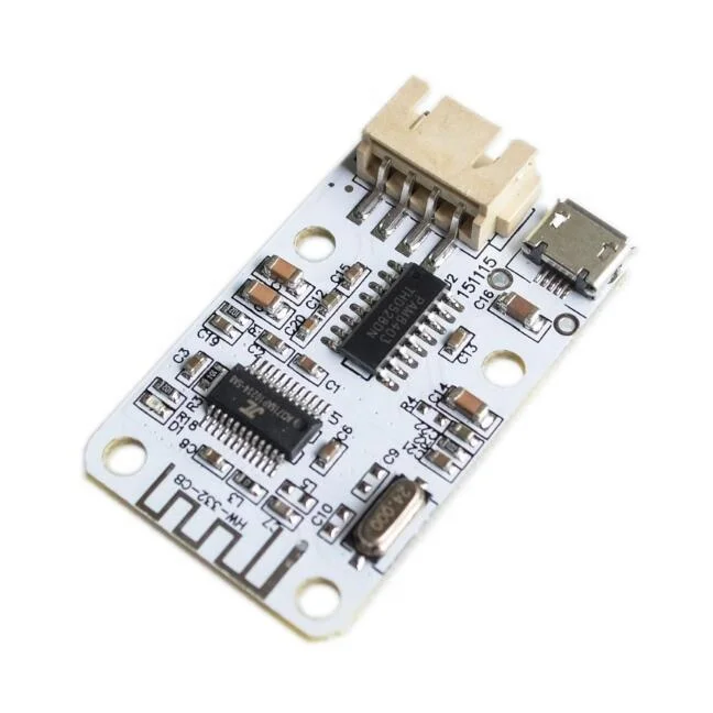 Wireless Blue  tooth 4.0 Stereo Audio Receiver Module Digital Amplifier Board Module USB 3W+3W 5V DC