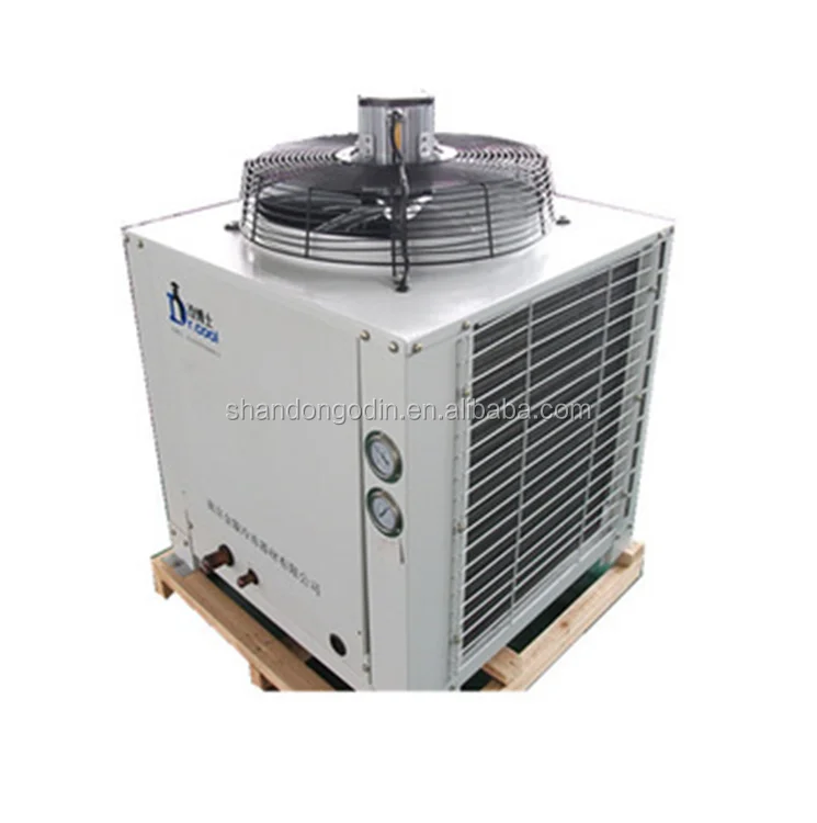10hp copeland air cooled condensing unit , cold room condenser unit in doors , copeland scroll compressor condensing unit