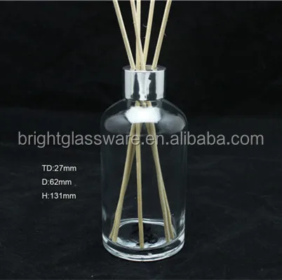 home decoration empty reed diffuser glass bottle perfume diffuser bottle car