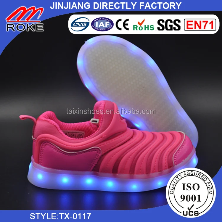 New arrival kids led light shoes sneaker factory supply