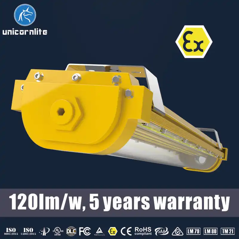 Mining Lighting EX certificates Led Explosion Proof Luminaire Flame Proof with battery pack