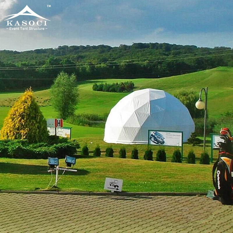 Fast Building Economic House Yurt Tent Luxury Glamping Resort Hotel Geodesic Dome Tent