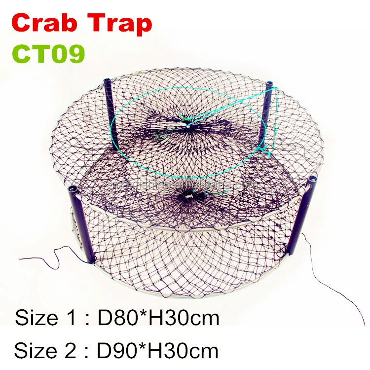 Australia commercial folding round steel crab pot