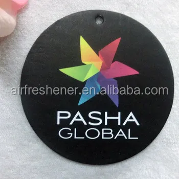 Fragrance Essential Oil Paper Hanging Decorative Car Air Freshener