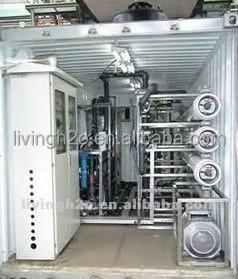 Container seawater desalination machine plant