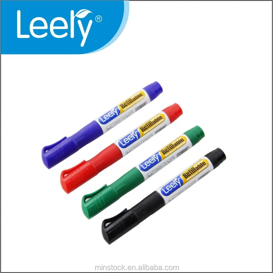 Leery Refillable Whiteboard Marker with Refill Ink Cartrige