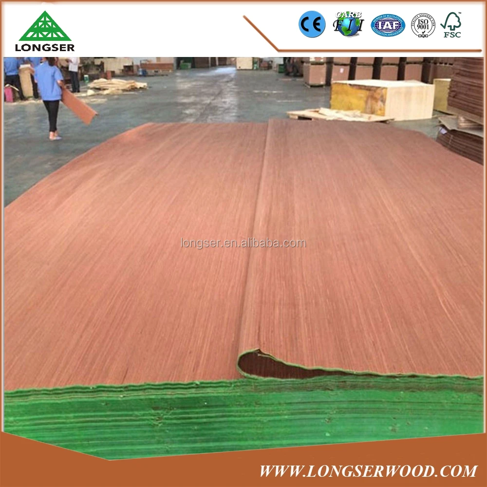 Дешевый 0,3 мм обработанный форматический деревянный шпон