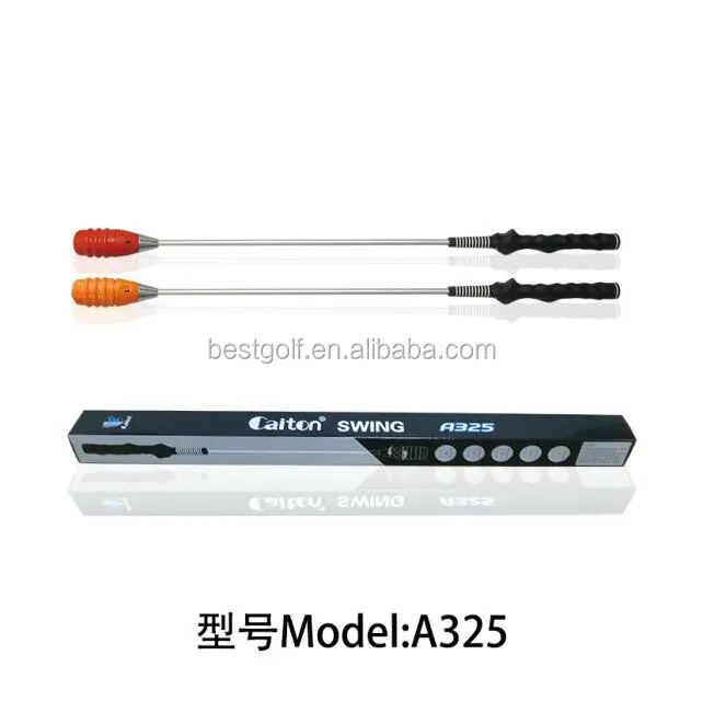 Wholesale OEM Caiton Golf  Power Swing Rod flexible shaft Golf Swing Trainer Golf training aids