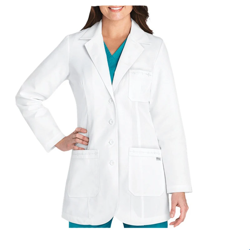 Washable Cotton Medical Doctor Lab Coat