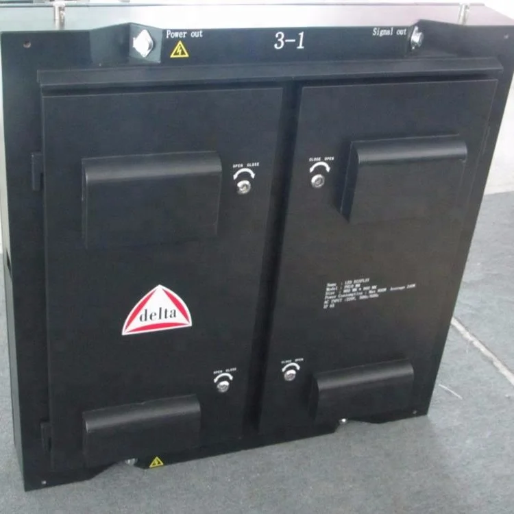 High quality XINLED Fixed install iron steel 960*960mm cabinets mall building P10 P8 advertising big led billboard