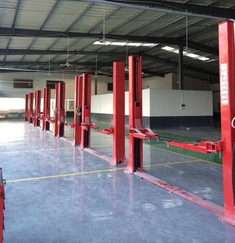 Factory Price Two Post Car Lift 3.5 Tons Lifting Capacity Auto Hydraulic Car Lift Double Cylinder