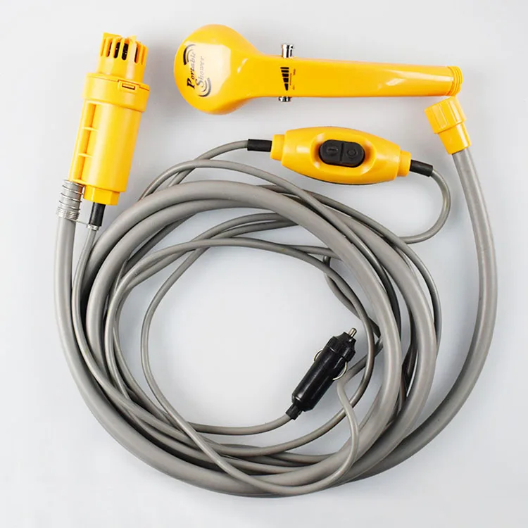 
 Продажа с завода, переносной душ для кемпинга на открытом воздухе, 12 В  