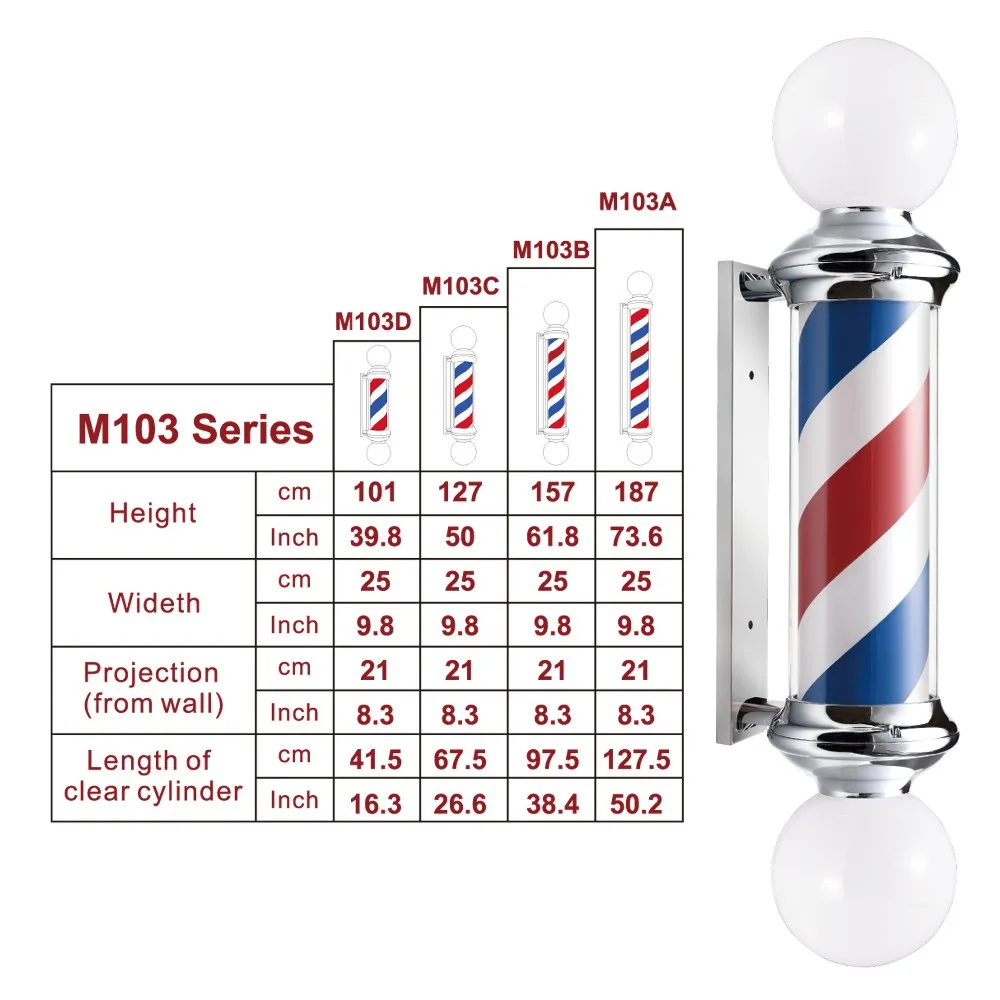 Двойная светодиодная лампа для парикмахерской M103