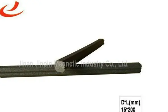 15~16*100mm  Mn-Zn ferrite material high frequency soft ferrite rod