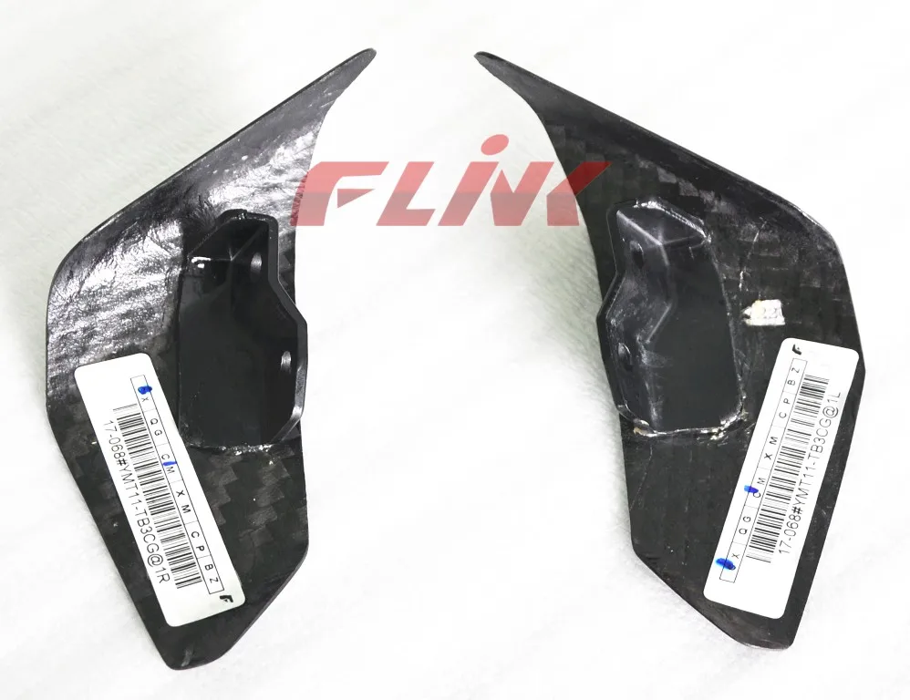 100% Full Carbon Fiber Part Motorcycles Accessories Tail Wings for Yamaha MT-10 FZ-10 2016