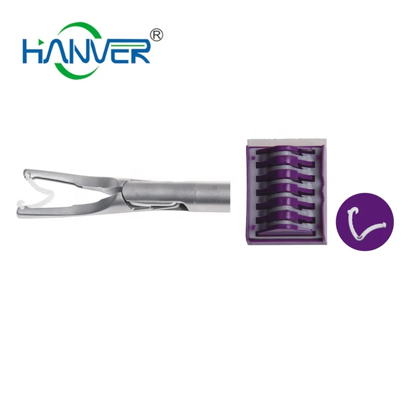Laparoscopic Surgical Hem-o-lok Ligation Clip
