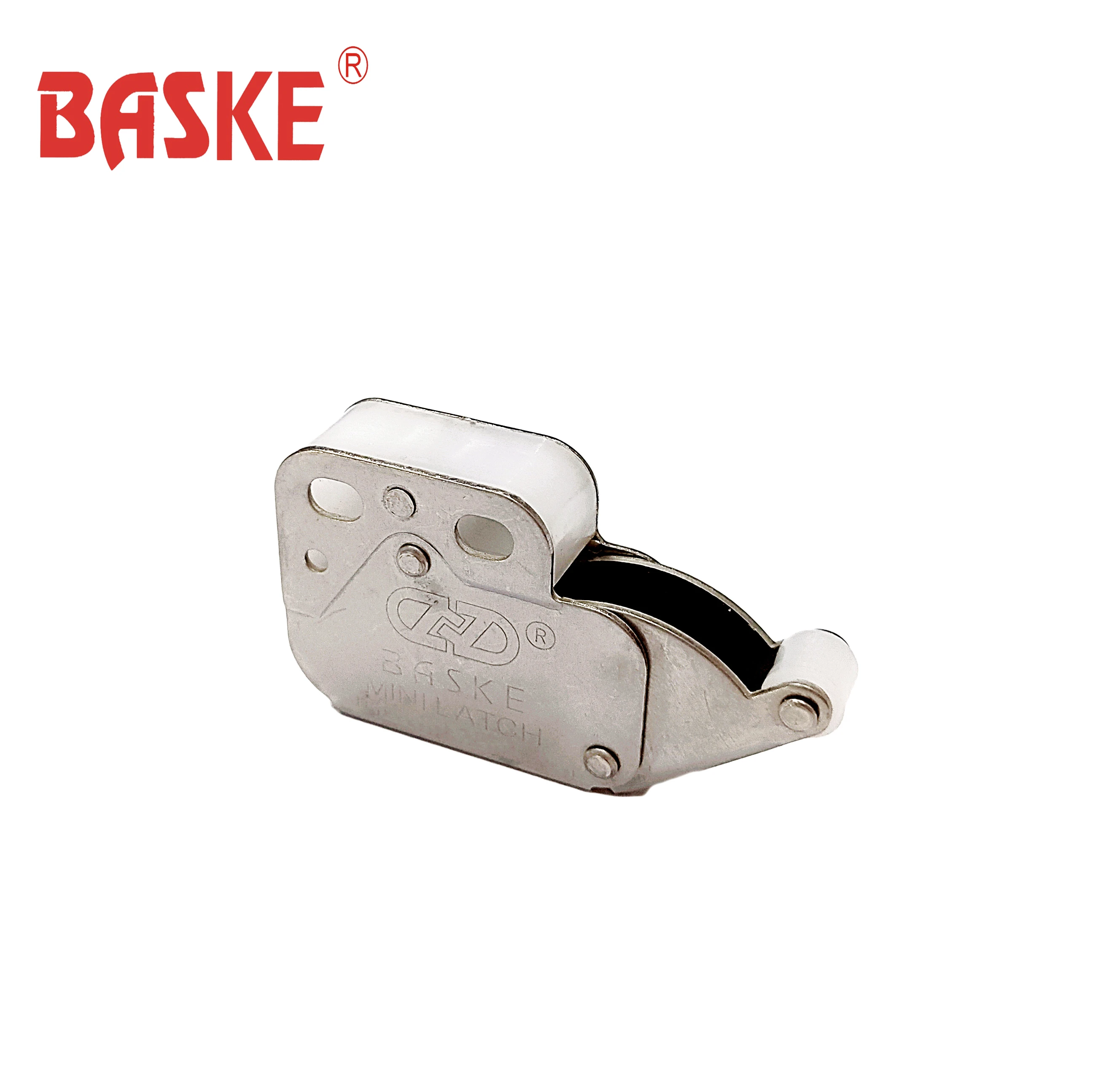 Мини-защелка из нержавеющей стали, используемая для двери стопора для пищевых продуктов, открывающаяся Магнитная защелка