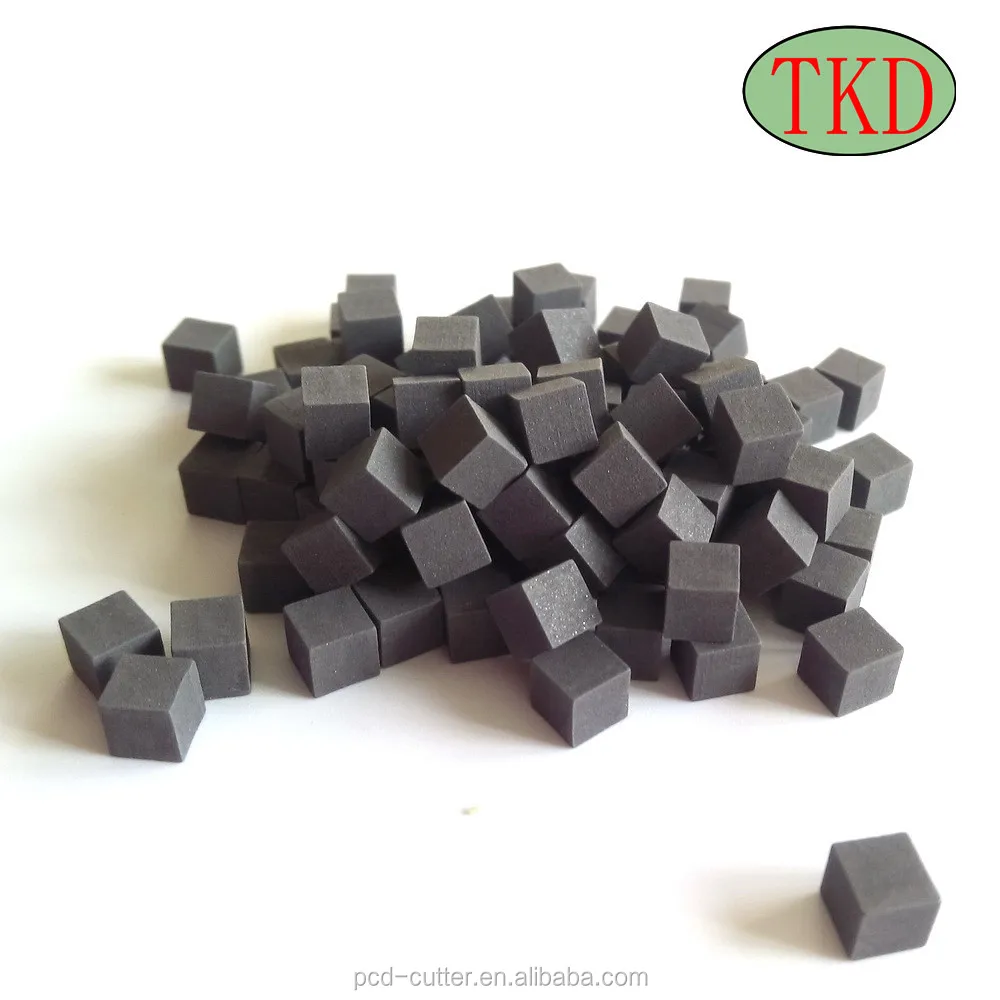 Thermal Stale Polycrystalline Diamond TSP cubes for diamond drill bit