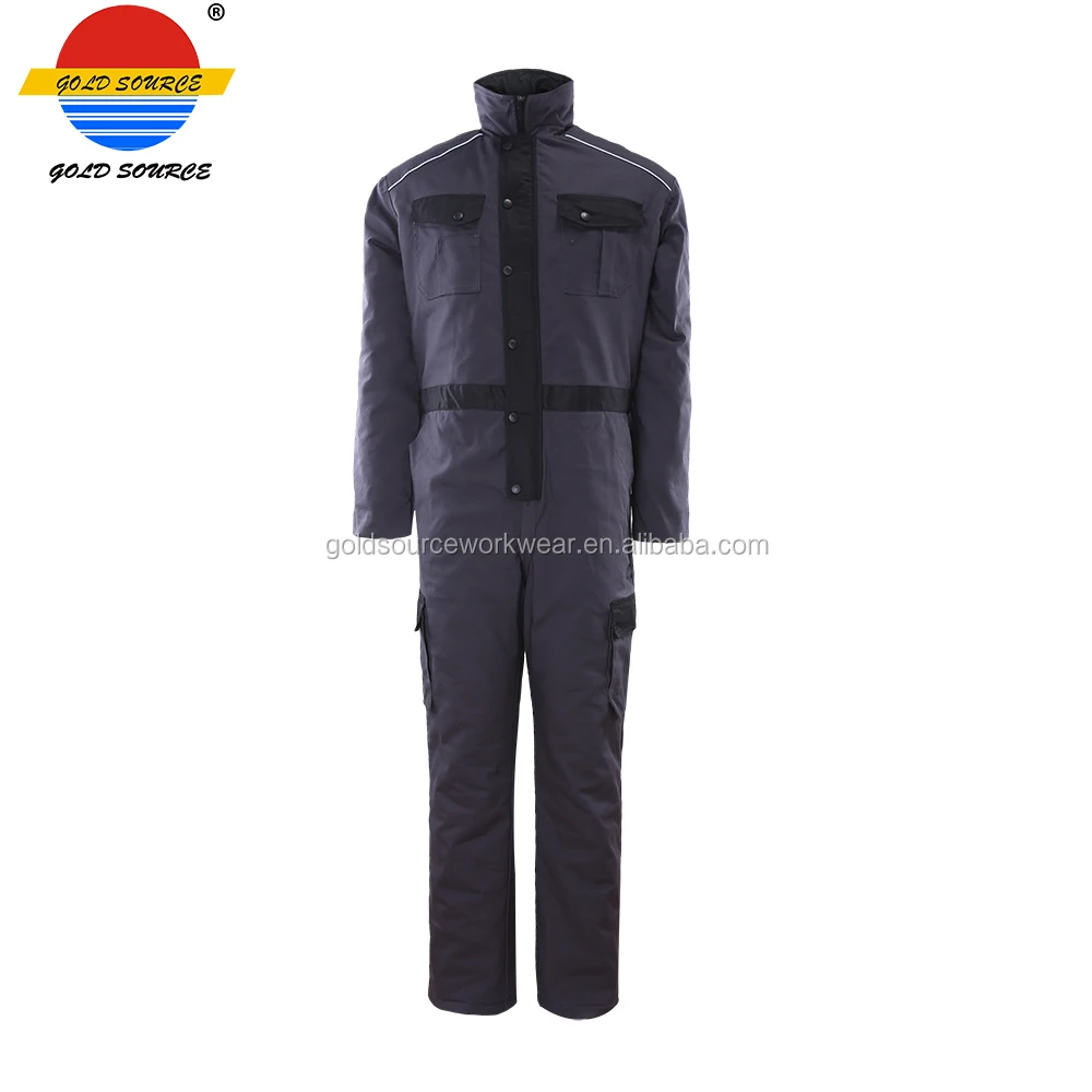 
300gsm Spandex Canvas Universal Overall Winter Workwear Thermal Coverall 