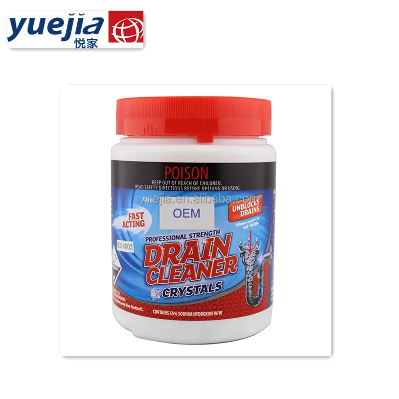 Бытовой новый эффективный порошок для очистки дренажных труб туалета