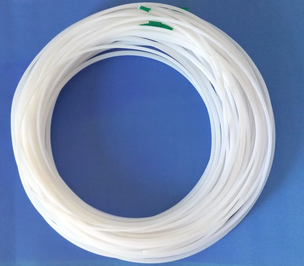 DKT DKT Inexpensive Clear 8mm ID X 12mm  OD PTFE Plastics Tubing For Air and Liquid Conveying