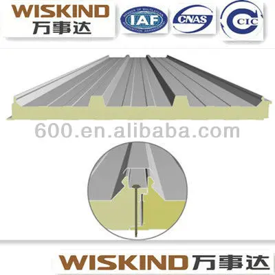 B-Grade PUR сэндвич-панелей, изоляция для constrution материалов