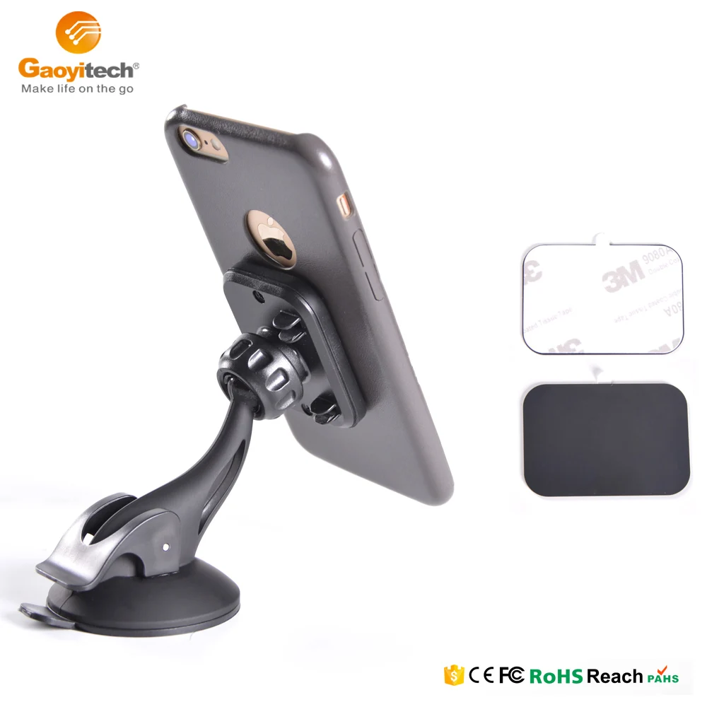 Gaoyi Tech Limited Cellphone Car Holder for Windshield, Powerful Suction Window Mount