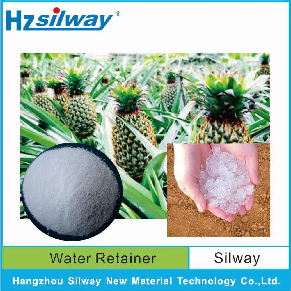 Горячие продукты silway sap сельского хозяйства гидрогель воды полимера калия полиакрилат продажи для почвы