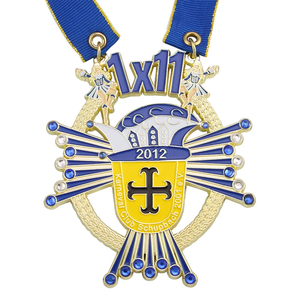 glitter medal, medal lanyard, marathon medal