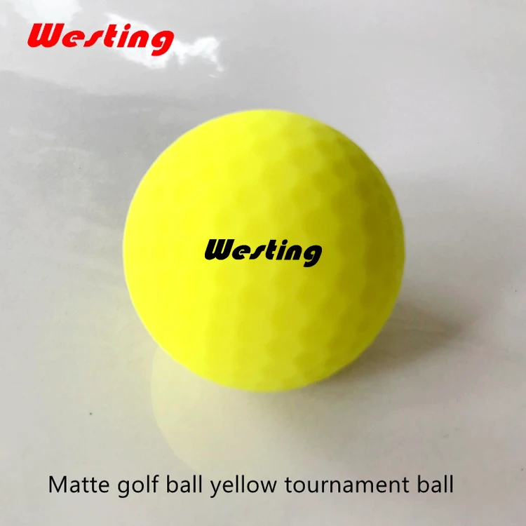 
Colorful junior golf balls 2 3 piece tour matt ball conform with the USGA and R&A 