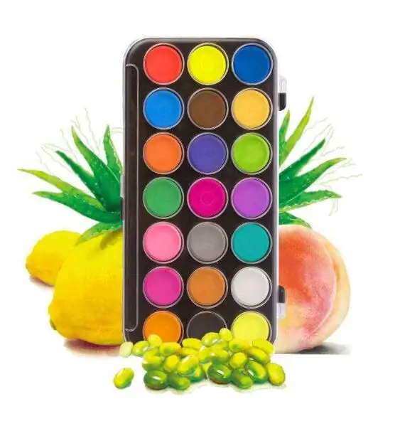OEM factory supply high quality artist watercolor paint for kids with ASTM