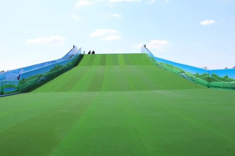 
20mm Artificial Plastic Ski Surface for outdoor skiing 