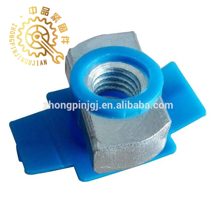 Photovoltaic Stents Accessories Channel Nut with Plastic Wing